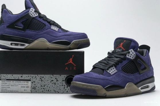 Rep EP Retro Scott Travis Purple AJ4-766302 4 Air x Jordan AJ4-766302 0303